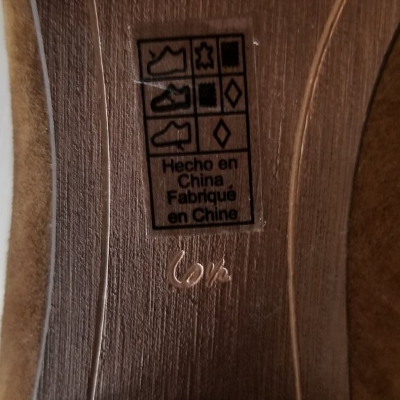 Sam Edelman Ressa Bootie, Brown Suede & Fabric, Womens Size 6.5 M / 36.5 - Picture 10 of 12